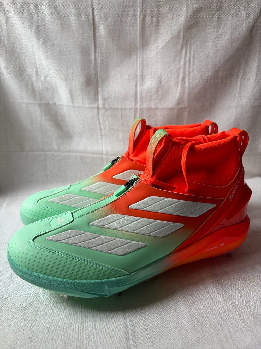 Adidas Adizero Impact+ 2.0 Candy Metal Baseball Cleats Men's Size 12 JQ4257